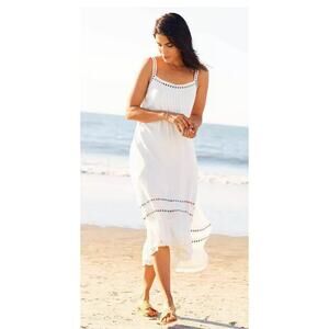 Matilda Jane Brilliant Daydream Adante Midi 
Dress In White Size XS